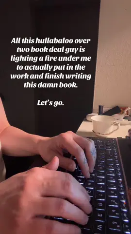 Write out of spite if that’s what gets it done! 😂🤷‍♀️ #amwriting #motivation #letsgo 