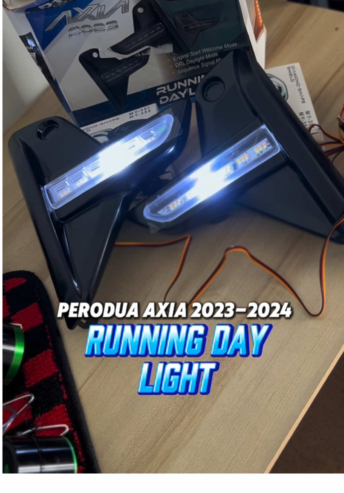 Axia 2023 nak nampak premium? Ni dia mod paling clean & padu! 🔥🚗 *DAY RUNNING LIGHT* ✅ 2pcs kiri kanan – 1 set lengkap! 💡 3-in-1 function: • DRL Daylight ☀️ • Welcome Start Scan Mode 🚨 • Signal Lamp 🟠 ⚡ 2 Tone LED – terang & stylish! 🎯 Ganti terus cover ori – siap slot sensor! ✨ Design terbaru + Super Power LED Nak Axia nampak macam level high spec? Ini benda dia bro 😎 #axia2023 #axiamodified #drllamp #ledcover #axiamod #ledkereta #modifikasimurah #lampudrl #welcomelight #axiaproject #aksesorieskereta #lightingmod #ledmod #keretastylish #carledupgrade #3in1lampu 