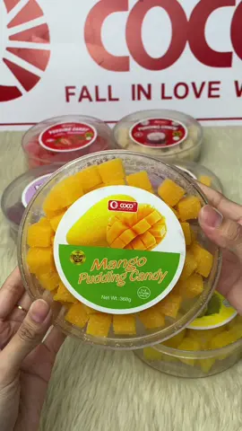 I was busy thinking about ‘COCO Pudding Candy’ 🤤 Try our 6 flavors — Mango, Grapes, Strawberry, Passion Fruits, Durian & Mangosteen Flavors! Payday sale starts today! Don’t forget to watch our live & claim vouchers before checking out to get our BAGSAK PRESYO deals 🎉🥳 #puddingcandy #mangopudding #softcandy #cocopuddingcandy #cocofood #paydaysale #gummy #snacks #pasalubong #candy #puddingcandymango #mangosteen #strawberry #durian 