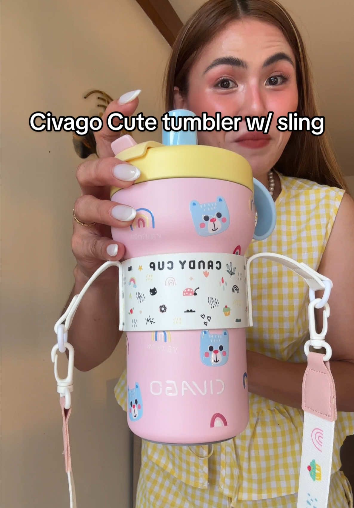 Sobrang cute 😍 #civago #civagotumbler #insulatedtumbler #cutetumbler #civagotumbler #trendingtumbler 