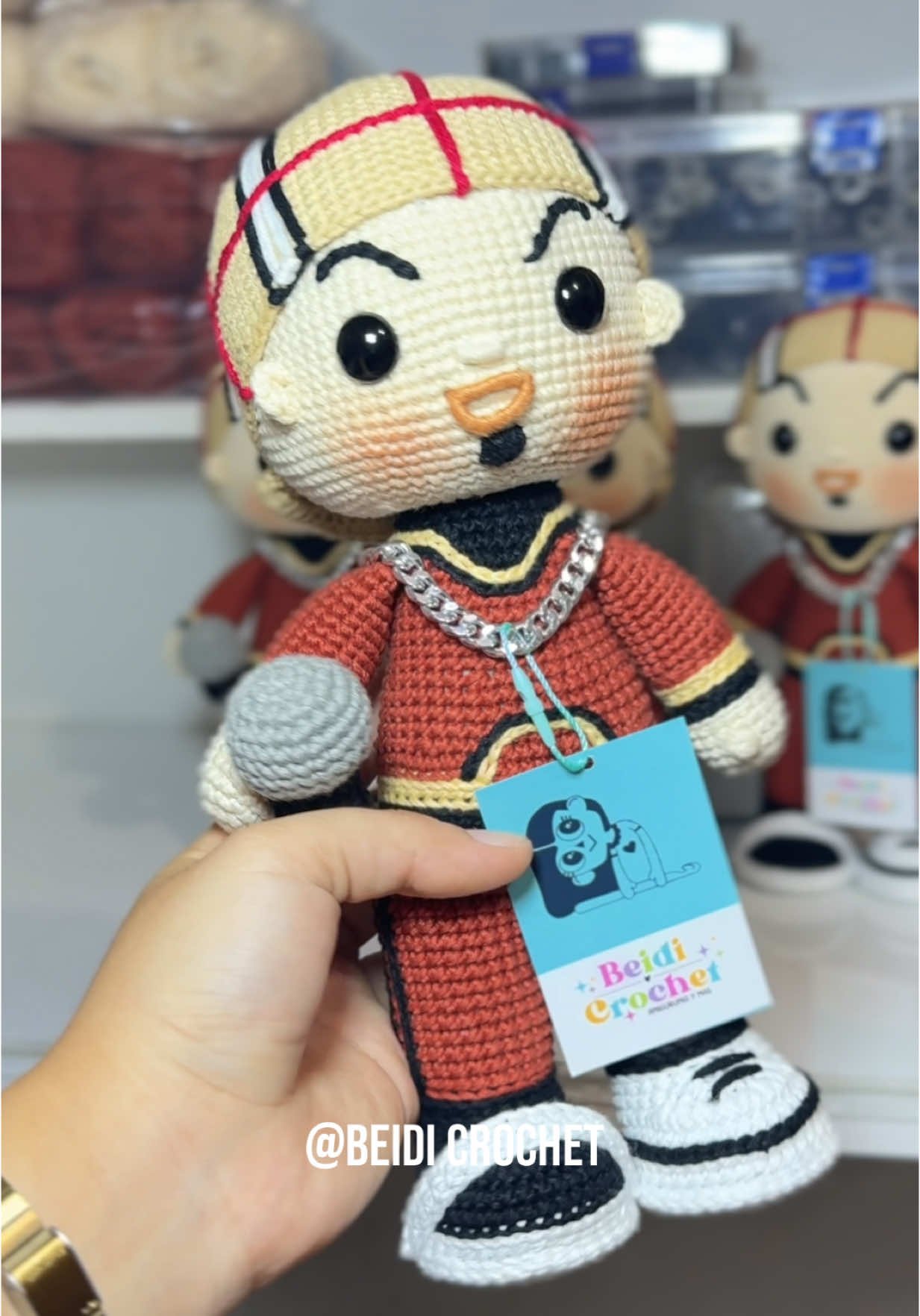 Por IG: Beidi_Crochet 📩 #inmortal #fuerzaregida #chuyin #crochet #amigurumi 
