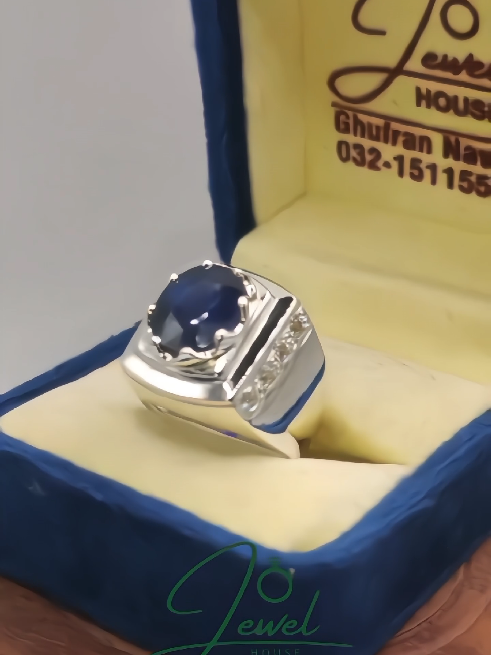 African Blue Sapphire (Neelam) handmade chandi Ring in 925 quality now available at Jewelhouse. Customization Available. For order booking and more information kindly contact our Whatsapp number given in the main page Bio Details. #jewelry #silver #ring #gems #follow #unfrezzmyaccount #trending #viral #karachi #lahore #quetta #rawalpindi #islamabad #peshawar #gems #uae #uk #usa #canada #southafrica #bahrain #qatar #kuwait #europe #sale #discount #gemstone #fyp #foryoupage 
