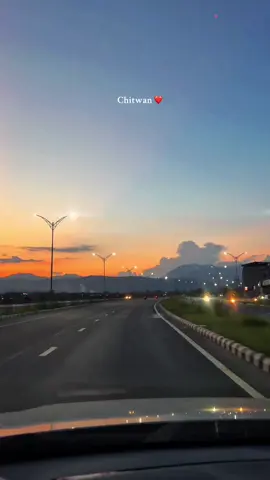 Chitwan Sunset View 🌅#fyp #chitwan #sunsetview 