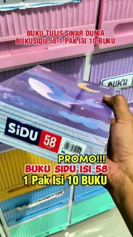 Beli Buku SIDU isi 58 Promo. Buku Sidu 58 1 pak isi 10 buku. #wibgajian #bukusidu #bukutulissidu #sidu58  #SatuKontenTiapHari #wibgajian 