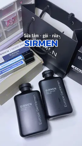 Mấy bạn nam tham khảo combo sữa tắm 4in1 này nha #suatam4in1 #suatamnam #suatam4in1sirmen #sirmen #xh 
