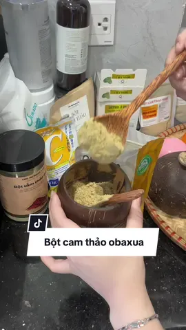 Ủ bột xong cái da nó sáng bừng luôn ✨✨#obaxua #obaxuavietnam #botcamthao 