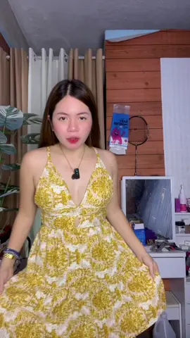Ang gandaaa grabe super duper love it😍😍😍 #dress#paddeddress#summerdress#sleeveless#beachdress#fyp