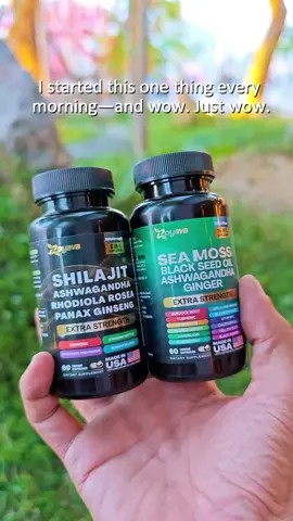 Fuel your body the natural way! This powerful Sea Moss + Shilajit combo supports energy, immunity, and total wellness 🌿 #ZoyavaVitality #seamossbenefits #shilajitsupplement #naturalenergyboost #multivitamincombo #trending #fypシ #viral #viral