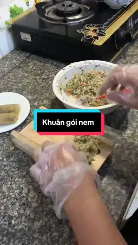 Khuân gói nem chả giò tiện lợi#khuanlamnem 