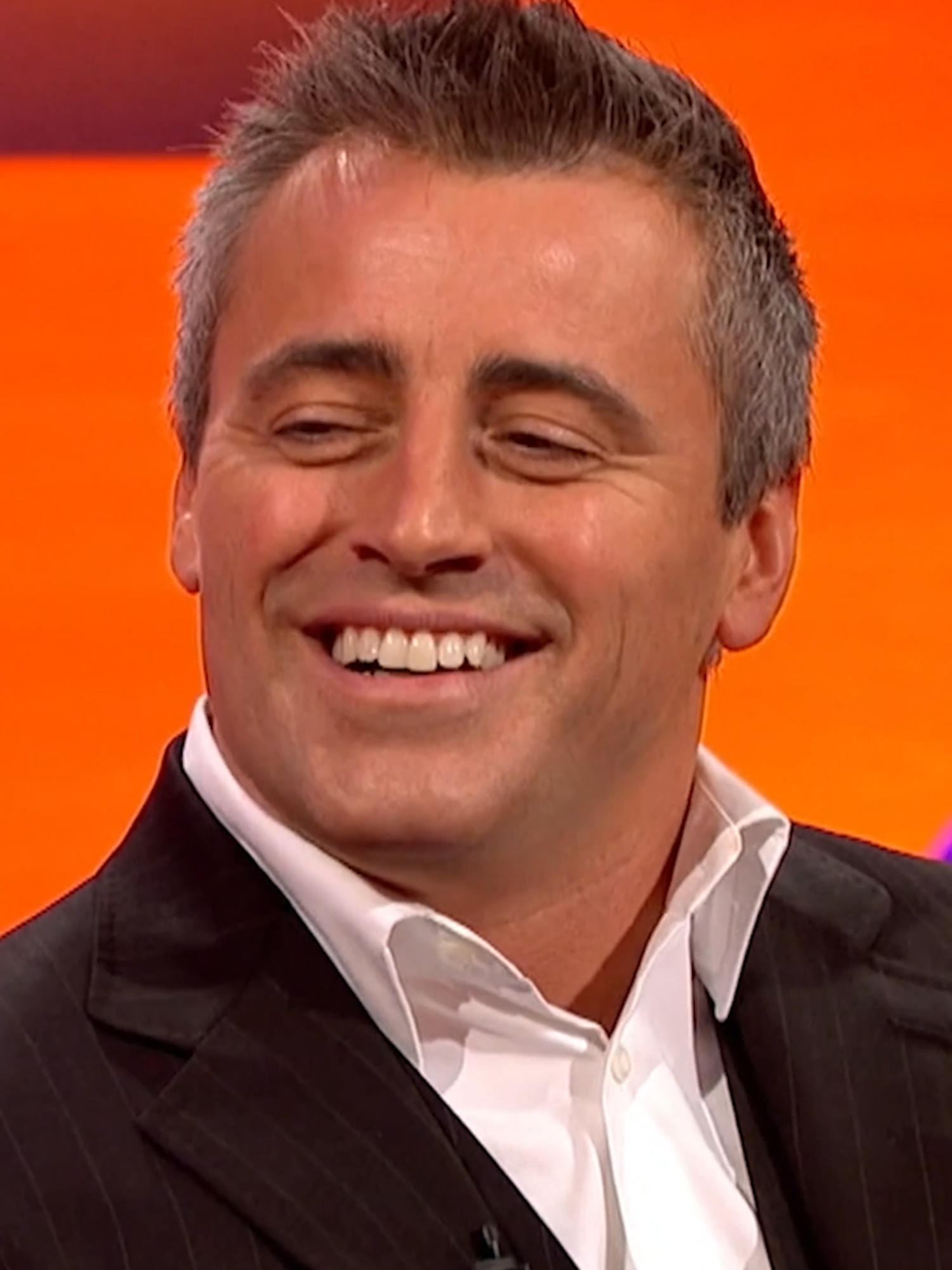 Matt LeBlanc likes doing a lot... Of nothing 👌 #MattLeBlanc #DavidMitchell #GrahamNorton #TheGrahamNortonShow #TheGNShow