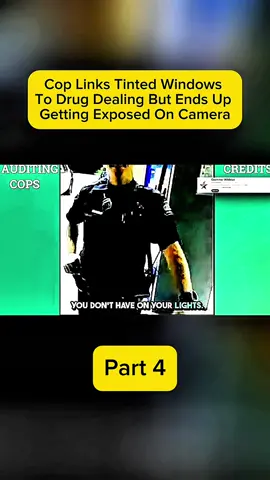 Cop Links Tinted Windows To Drug Dealing But Ends Up Getting Exposed On Camera #fyp #foryoupage #duet #capcut #foryou  #police #policeofficer #policeoftiktok #duet #edit #Love #meme #viral 