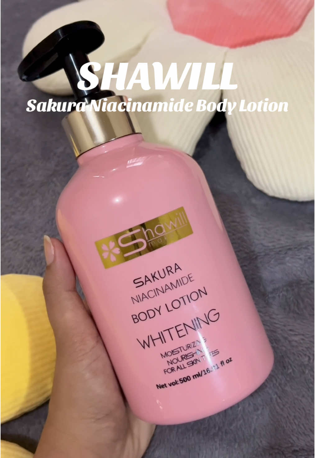 Buy 1 Take 1 !!!! SHAWILL Sakura Niacinamide Body Lotion🩷 Whitening Lotion🌸#shawill #shawillbodylotionsakura #shawilllotion #whitening #whiteninglotion #smooth #smoothinglotion #niacinamide 