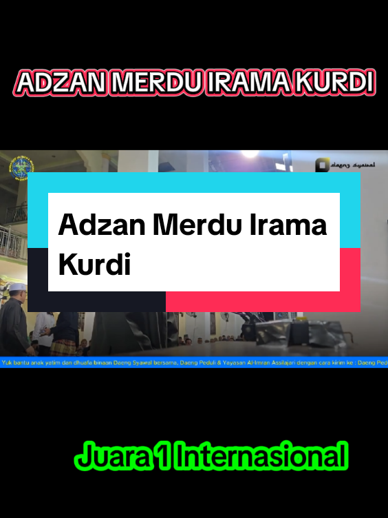 Adzan Merdu Irama Kurdi #adzan #merdu #kurdi 