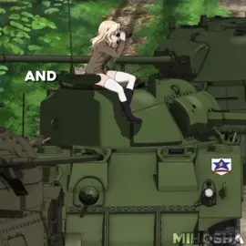 I didn’t press enter trust me chat✌️ #gup #girlsundpanzer #garupan #kay #saunders 