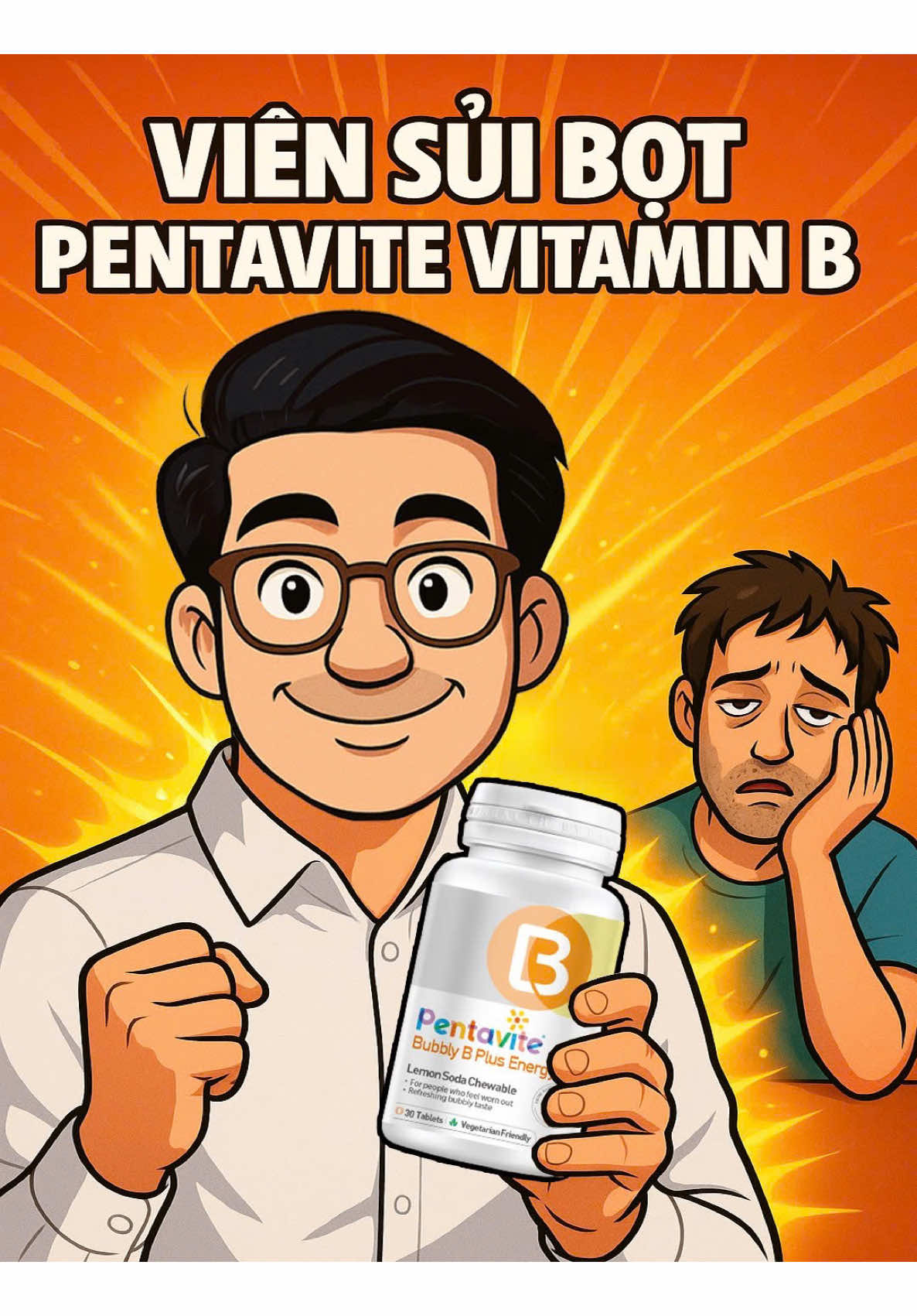 Da thì xỉn – tóc thì rụng – miệng thì lở. Cơ thể đang cảnh báo điều gì? #vitaminb #PentaviteVietnam #xuhuong #LearnOnTikTok 