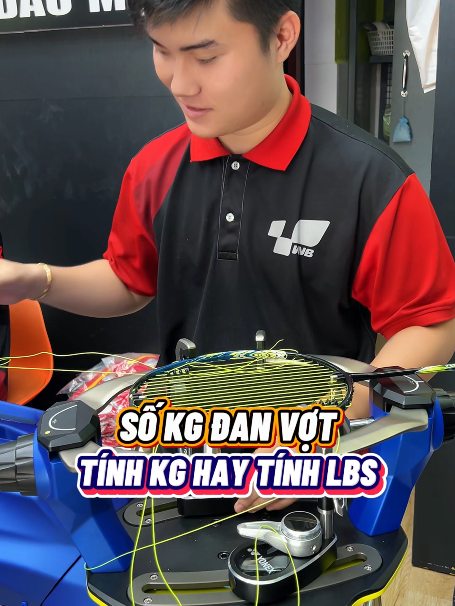 Trải nghiệm đan vợt cực kỳ chuyên nghiệp tại VNB Thủ Dầu Một!! #caulong #vnb #vnbthudaumot