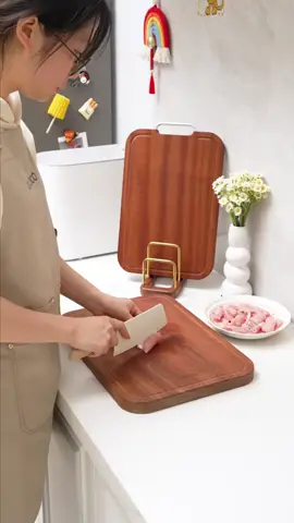 Thớt gỗ mun 2 mặt ECOCO kháng khuẩn cao cấp, Thớt gỗ đặc nguyên khối dày 2.5cm chuyên dụng cho nhà bếp chống nấm mốc 24277 #thotgo #thot #thotkhangkhuan #ecoco