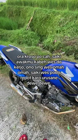 aku tak dolanan motor sek cah😔#tigermodifikasi 