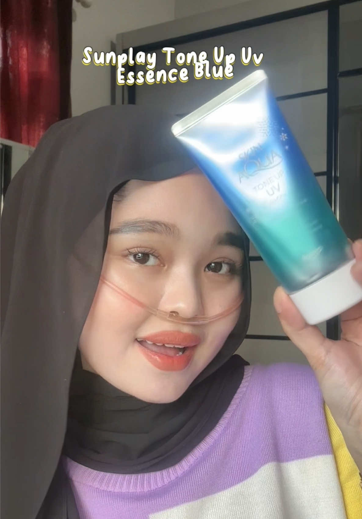 New cooling tone up sunscreen dari @Sunplay ni memang best one ever #sunplaymy#toneupyourglow#freshupwithblue 