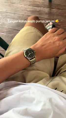 Jam tangan simple, diameter kecil, cocok buat tangan kurus lu! #fyp #jamtangan #jamtanganpria #lokalbrand #jam 