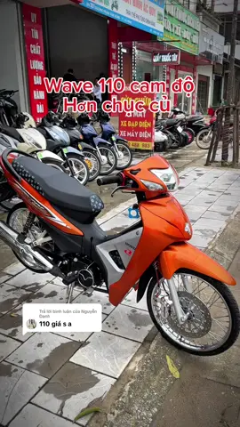 Trả lời @Nguyễn Danh wave 110 chuẩn mầu cam , độ nét keng , hơn chục củ , ae quan tâm nhắn e#tuongtovit #wave110 #xuhuongtiktok 
