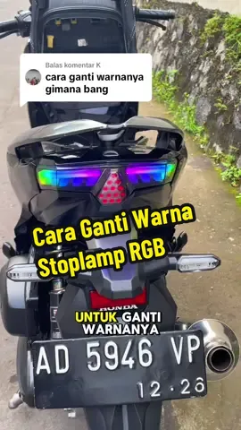 Membalas @K Stoplamp RGB Vario 125/150 Tahun 2018-2025🔥                                                        #stoplamprgb #stoplamprunning #variomodifikasi #varioproper 