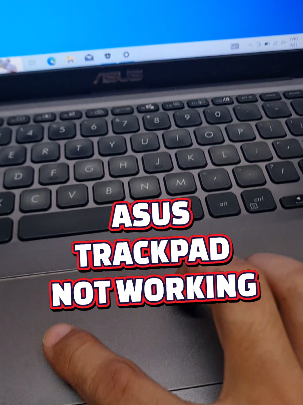 ASUS X415 TRACKPAD NOT WORKING SOLUTION #asus #laptop #x415 