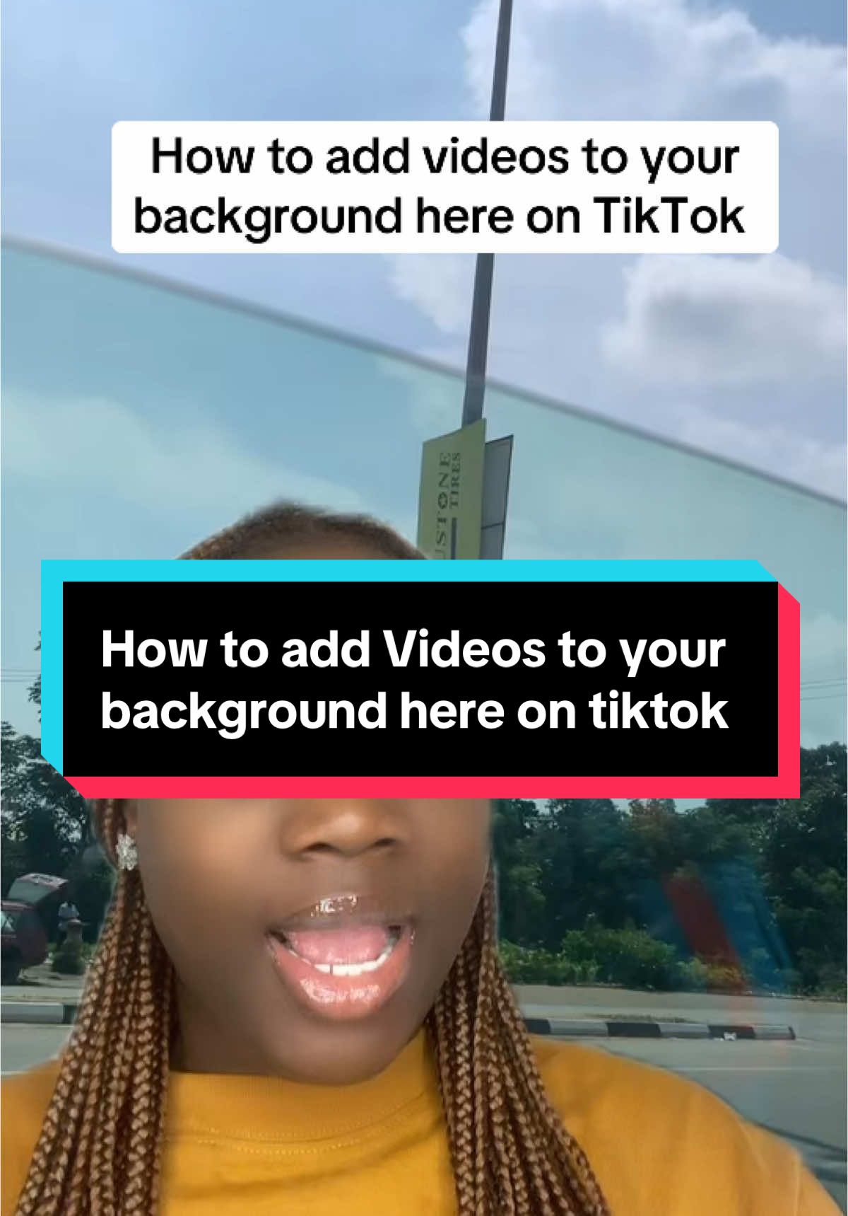 How to add videos to your background here on TikTok #tiktoktips #creatortips #newontiktok #tiktokbeginners #drqueenzoe 