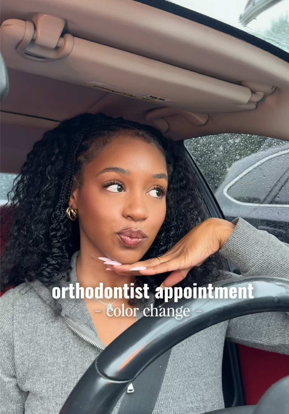 orthodontist appointment 🦷🫧💕 you guys suggested a color….. watch me try it! 👀 ahhhhhhhh. what do y’all think? • • • #braces #lifestylevlog #bracestips #braceface #powerchainsbraces #bracesasanadult #ortho #bracesjourney #orthodontistappointment 