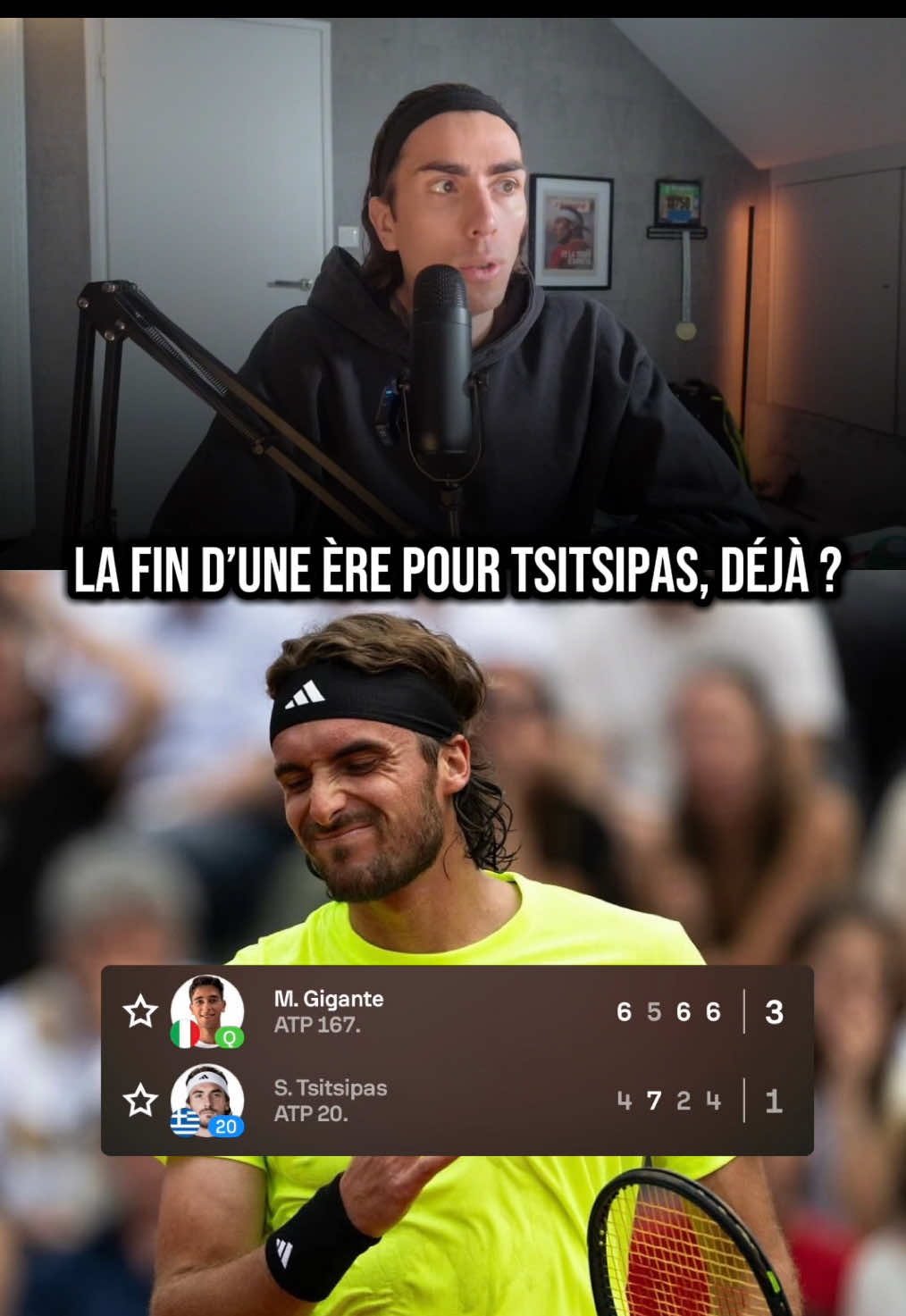 Stefanos Tsitsipas s’incline en 4 sets dès le 2nd tour de Roland-Garros, le grec n’y arrive plus 🥶 #tennis #tennistiktok #tennislife #tenniscourt #rolandgarros #tsitsipas #fyp 