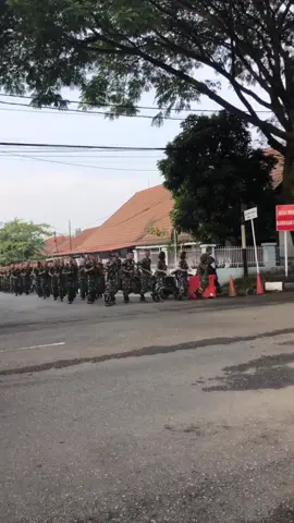 Lari pagi bersama siswa wingdiktek 300 #wingdiktek300 #siswa #tniau #semaba #sbit #binsik #larisiang #militerudara