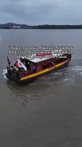 Kenali sisi lain Batu Pahat melalui pelayaran 360° Yok BP Cruise sesuai untuk seisi keluarga. #fyp #viral #cruise #batupahat 