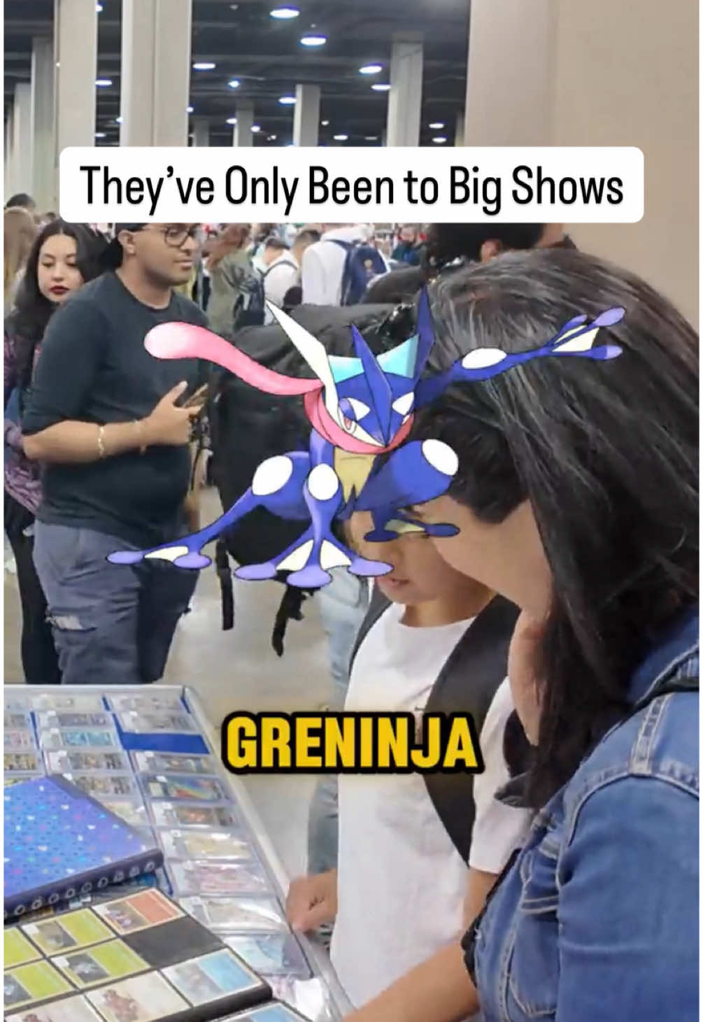 This mom-son duo has only been to massive card shows — just by chance! Talk about lucky timing 😲🔥 #CardShowLife #TCGCommunity #PokemonTCG #CollectorFamily #TradingCards #HobbyJourney #LuckyCollectors #TCGMoments #CardCollecting #HobbyHustle