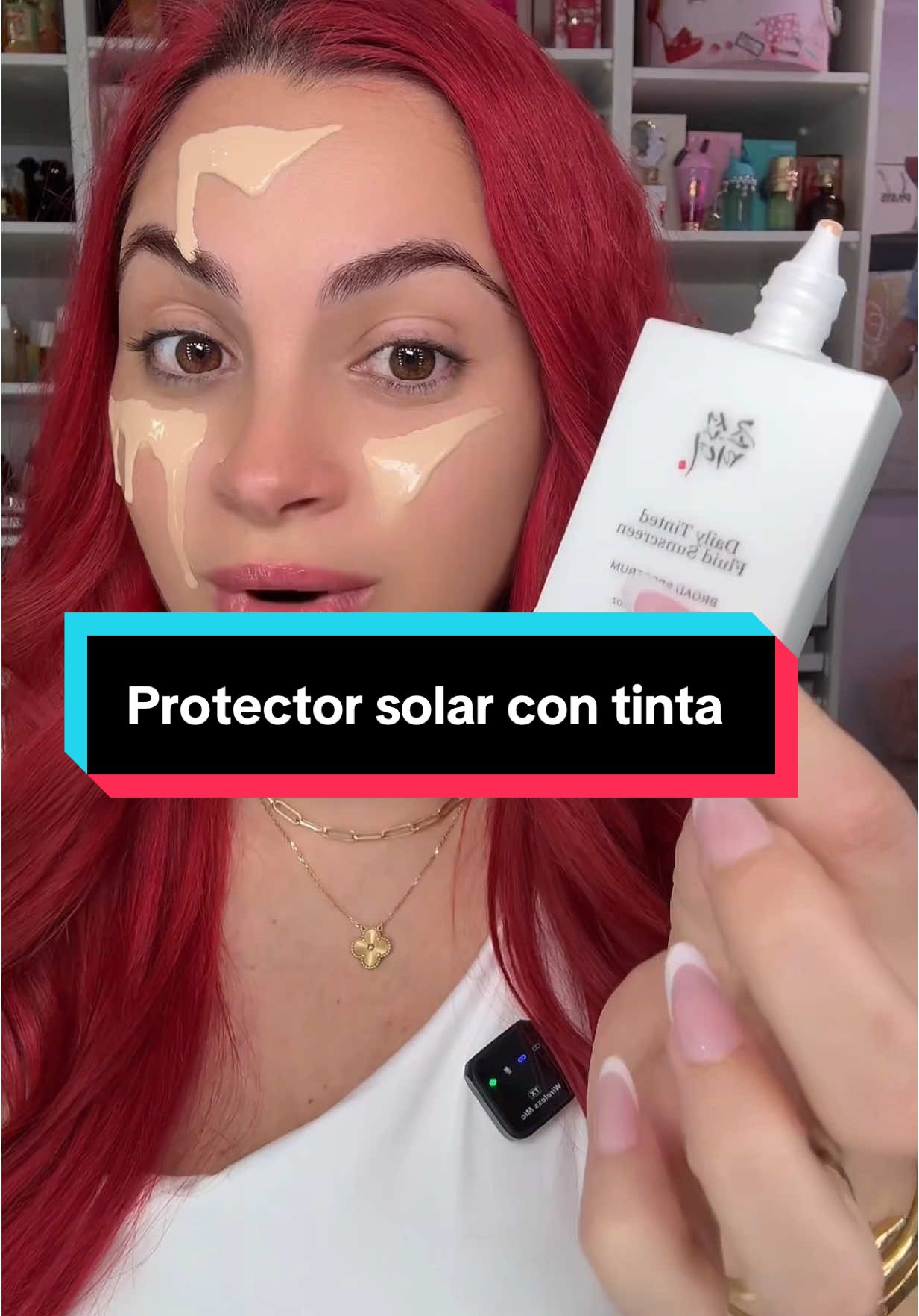 El protector solar con tinta que te da una cobertura hermosa y te hidrata #sunscreen#tintedsunscreen#beautyofjoseon#beautyofjoseonsunscreen#makeup 