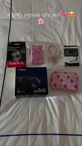 Finally got my hands on her!🎀  #canonpowershot #digitalcamera #canon #unboxing #asmr #canonsx740hs #canong7x #sx740hs #fyp #unboxingvideo #digicam #pinkaesthethic #asmrunboxing #canoncamera #cleangirl #aesthetic  #foryoupage