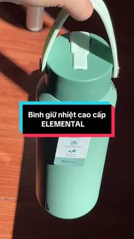 Bình giữ nhiệt ELEMENTAL, bình giữ nhiệt dung tích lớn #elementalvietnam #binhgiunhiet #xuhuong #hottrend #binhgiunhiet #xuhuong #hottrend #giulanh #binhchotreem #CapCut 