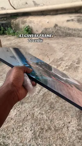A3 canvas frame 70 cedis available #pictureframes #pictureframesinkumasi #framesinkumasi #frames #trends #delivery #viralvideo 