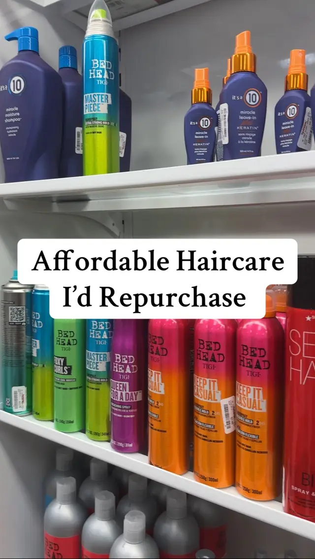 Here are my holy grail hair care products I’d repurchase (and have!) 🥰 Products: @It’s A 10 Haircare @Pantene Pro-V @GarnierUSA @amika  #haircare #haircareroutine #haircareproducts #holygrailproducts 