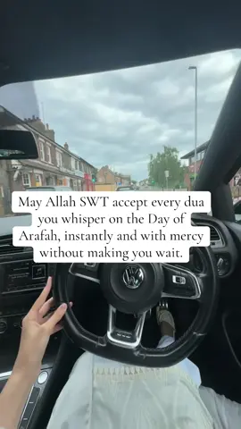 Day of Arafat is coming soon so ask Allah to fulfill all your dreams and answer all your prayers #ameen #deenoverdunya #islamic_video #sabr #muslimtok
