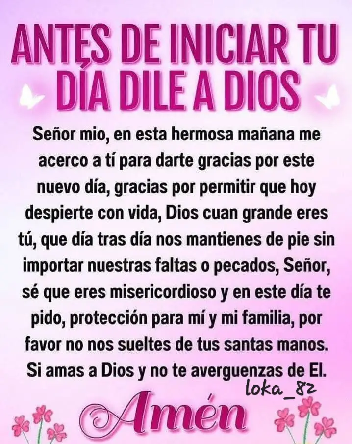 #iniciaTuDia #agradecer #BUENOSdiasDios #GraciasPadreSanto 