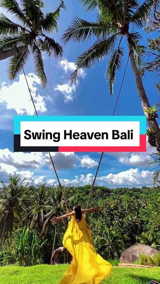 Swing Heaven Bali  📍 Kalian Rugi Gais bila belum pernah coba yang satu ini: Swing Heaven Bali Lokasi di Bongkasa, Abiansemal Badung, Bali 80352.❤️❤️ #outboundbalimurah  #balitourparadise  #swinghaven  #swinghavenbali  #tourbali  #tripbali  #holidaybali  #liburanbali  #bali  www.balitourparadise.com IG : balitourparadise.id Tik tok: outboundbalimurah  HP: 082120995610