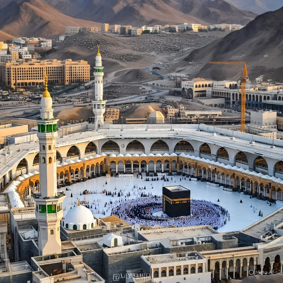 This image captures the majestic beauty of Masjid al-Nabawi, the Prophet's Mosque, located in the holy city of Madina. The iconic green dome marks the resting place of the Prophet Muhammad (PBUH). Surrounded by elegant minarets, the mosque's stunning architecture is illuminated under a clear blue sky. The expansive marble courtyard reflects the soft sunlight, creating a serene and spiritual atmosphere. Pilgrims are seen peacefully walking and praying, symbolizing the unity and devotion of Muslims from around the world. This sacred site is not only an architectural masterpiece but also a place of deep reverence and tranquility. #unfrezzmyaccount  #viral  #trading  #naatstatus  #mashallah  #foryou  #unfreez 