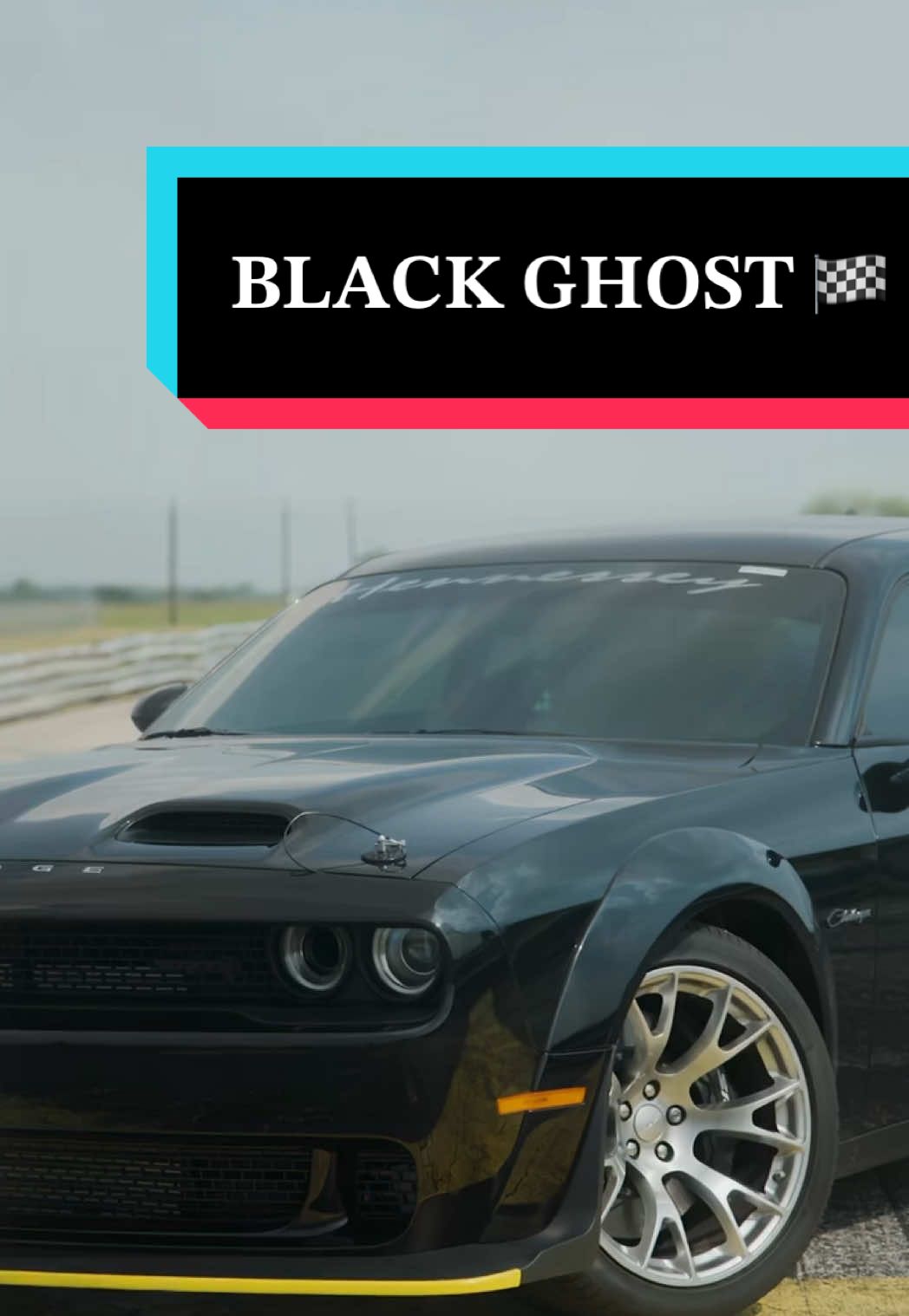 𝐁𝐋𝐀𝐂𝐊 𝐆𝐇𝐎𝐒𝐓 • Our first final edition Challenger Hellcat with the #throwback Black Ghost package now packs 1000 HP under the hood 🏁 #HennesseyPerformance #Dodge #ThatsmyDodge #Mopar #Hellcat #H1000 #Hemi #HellcatRedeye #Redeye #Pennzoil #LongMayWeDrive #BlackGhost 