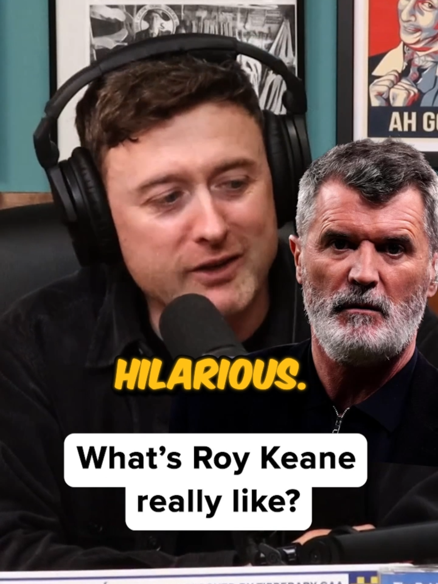Conor Moore aka @conorsketches tells us what Roy Keane is really like. From The 2 Johnnies Podcast Ep.380 out now and available to watch or listen to on Spotify. . . . . . #roykeane #impressions #impressionist #impersonation #impersonator #keane