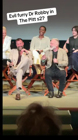 Didn't realise I needed an evil furry Dr Robby #thepitt #noahwyle #drrobby #eviltwin #thepittedit #thepittfyc #fyc @Hbo Max 