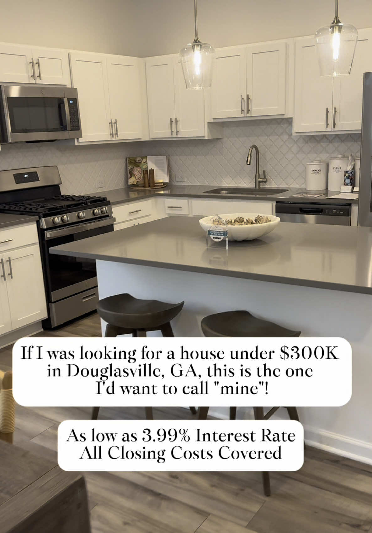 If I were buying under $300K, just 20 minutes from Downtown, Atlanta, this is the one I’d be dreaming about calling “home.” It checks all the boxes— As low as 3.99% Interest Rate 🥰 ALL Closing Cost Covered 🥰 ✅ 1-2 🚘 Garage ✅ 2-3 🛏️  ✅ Mortgage under $2K ✅ Under $300K ✅ 3 🛏️ | 2.5 🛁  ✅ Stainless Steel Appliances ✅ Down the street from local mall and shopping  ✅ Top District Schools  Plus so much more!!! This deal will not last long!!! Building Legacies, One Home at a Time! 📲 Don’t wait!! Message me today to schedule your private tour and secure this beauty before it’s gone! Sylvia Nwajei, Realtor®️ EXP REALTY 📧 Sylvia.Nwajei@exprealty.com #fyp #realtoroftiktok #realtorsoftiktok #atlantarealtor #newhomeowners #homebuyer #georgiarealestate #viralvideo #douglasvillega #realtorlife 