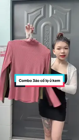Combo 3áo cổ lọ #aocolo #aocolotaydai #aocoloukem 