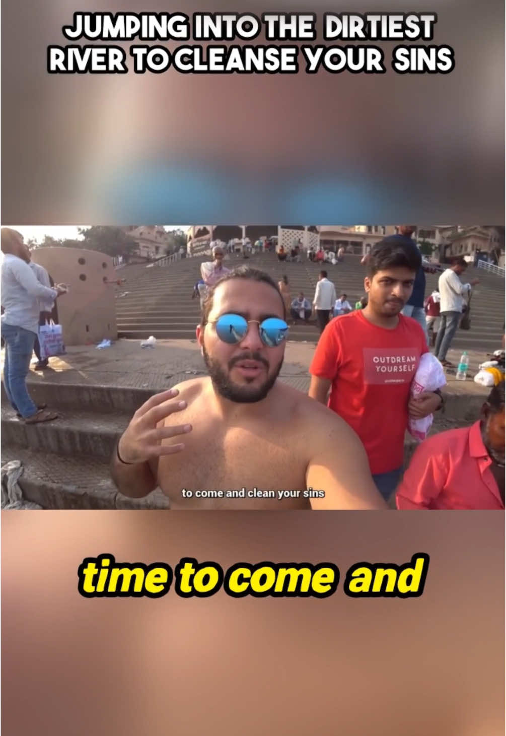Watch india’s body river RAW vid in bio
