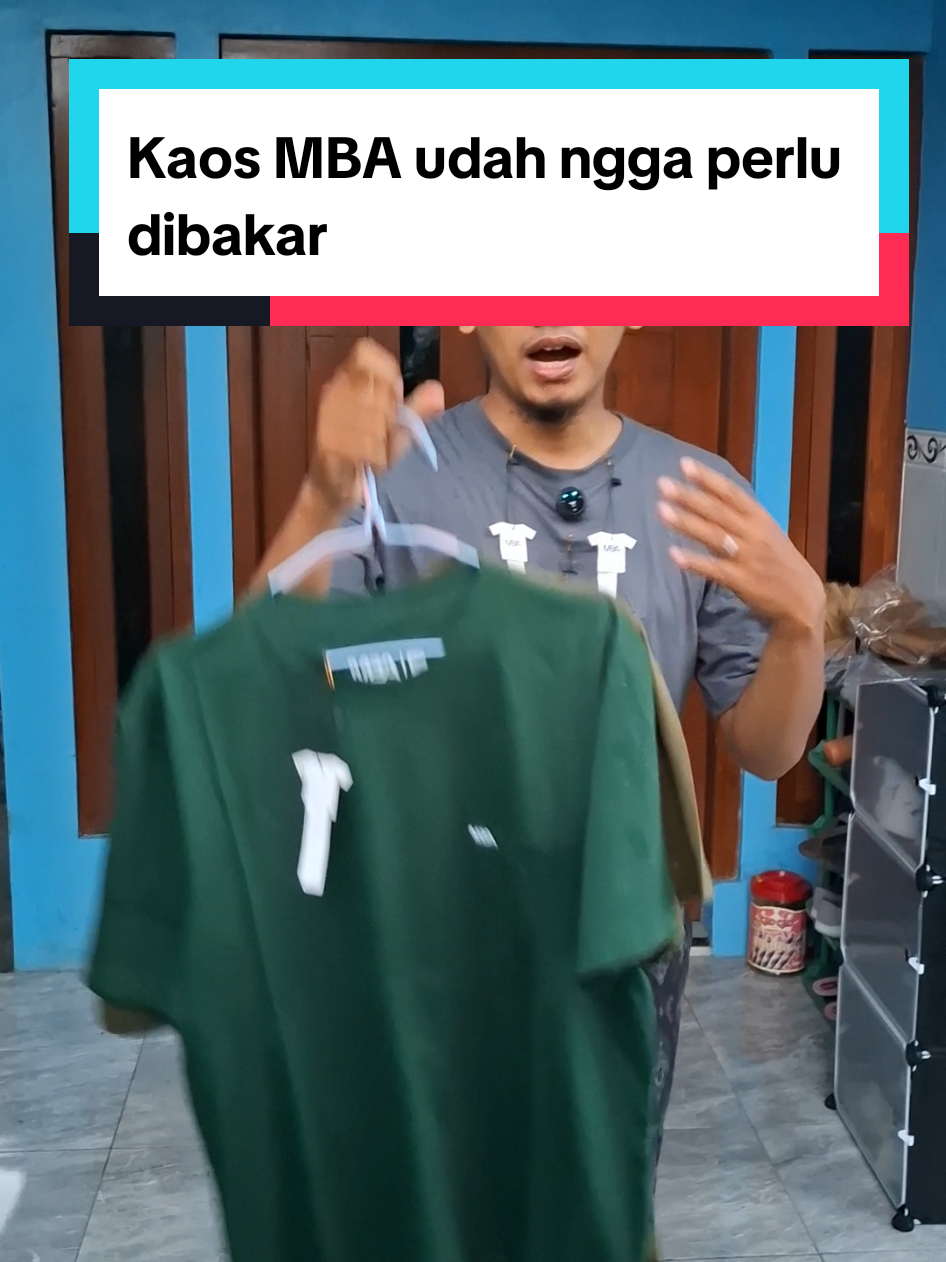 ngga perlu bakar Kaos MBA ini udah terbukti 100% cotton saya sampe beli 4 kaos MBA ini yg mau ambil 2 Kaos MBA udah free ongkir ya #promomakangajian #kaoskatun #kaosmba #kaosviral #kaosmurah #SemuaBisaAffiliate #SatuKontenTiapHari 