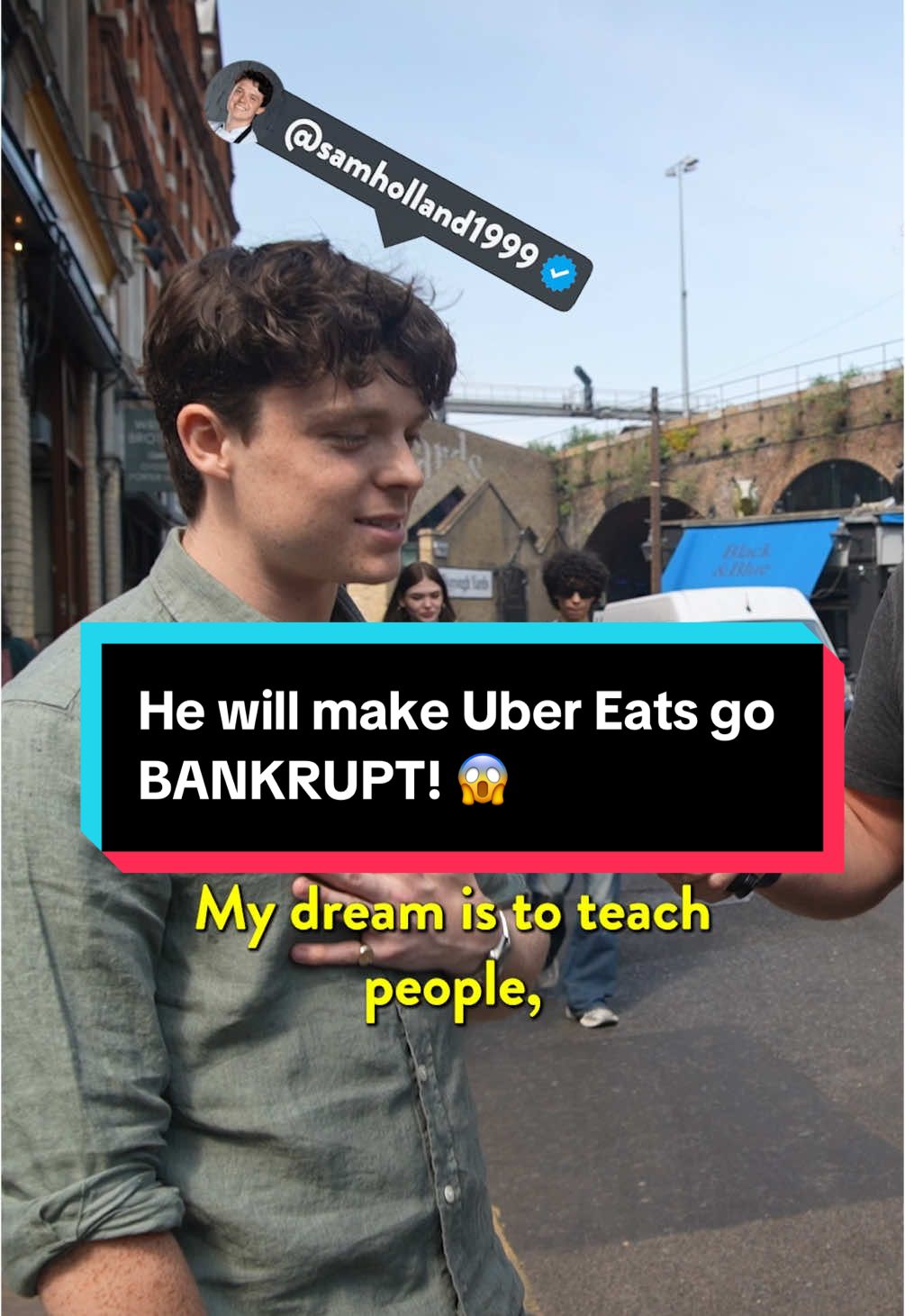 Shall we make an AI version of @Sam Holland ? 🤔 #simonsquibb #dreams #business 